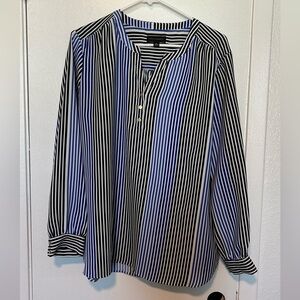 Investments long sleeve blouse